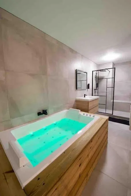 Appartamento Appartement Avec Jaccuzzi 15 Min Du Centre De Lyon Villeurbanne